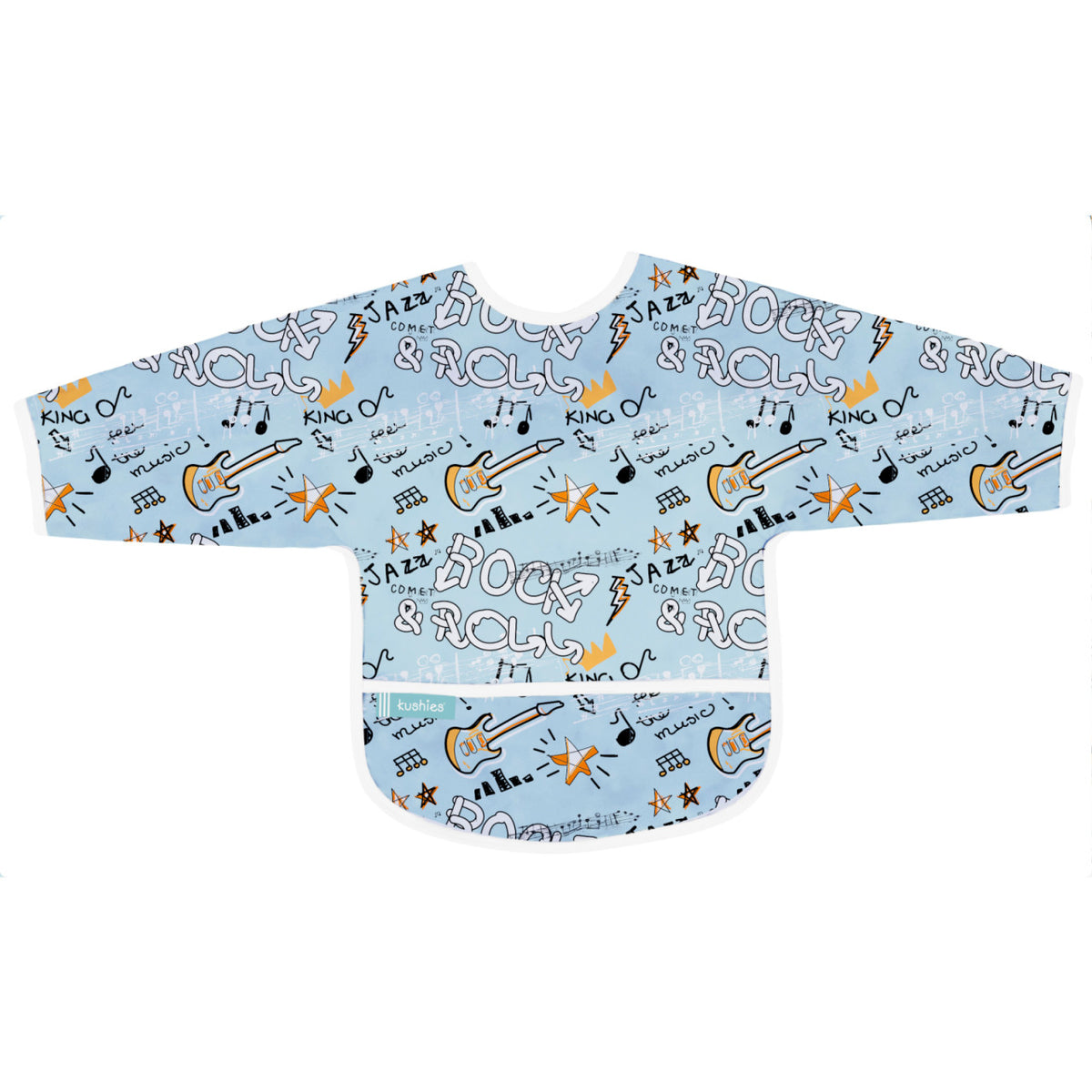 Kushies Lätzchen mit Ärmeln CleanBib | 12-24 Monate