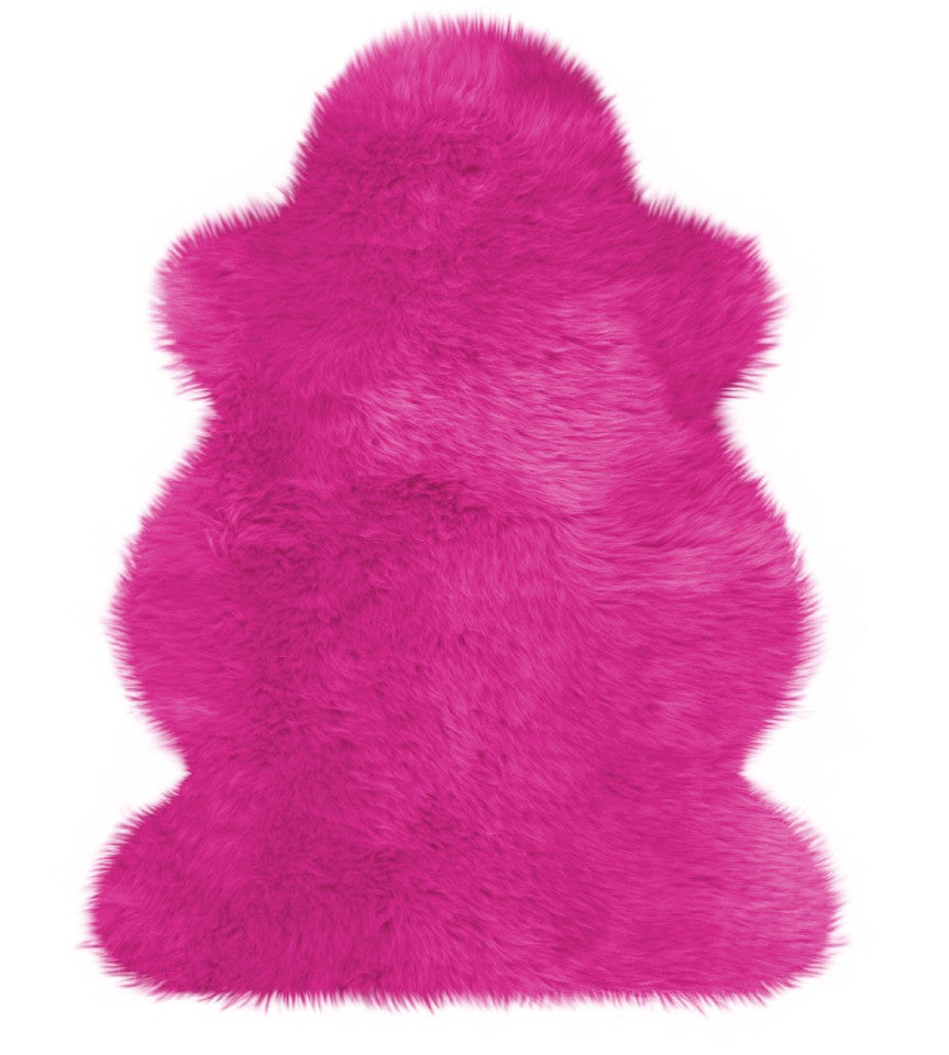 Australisches Lammfell pink