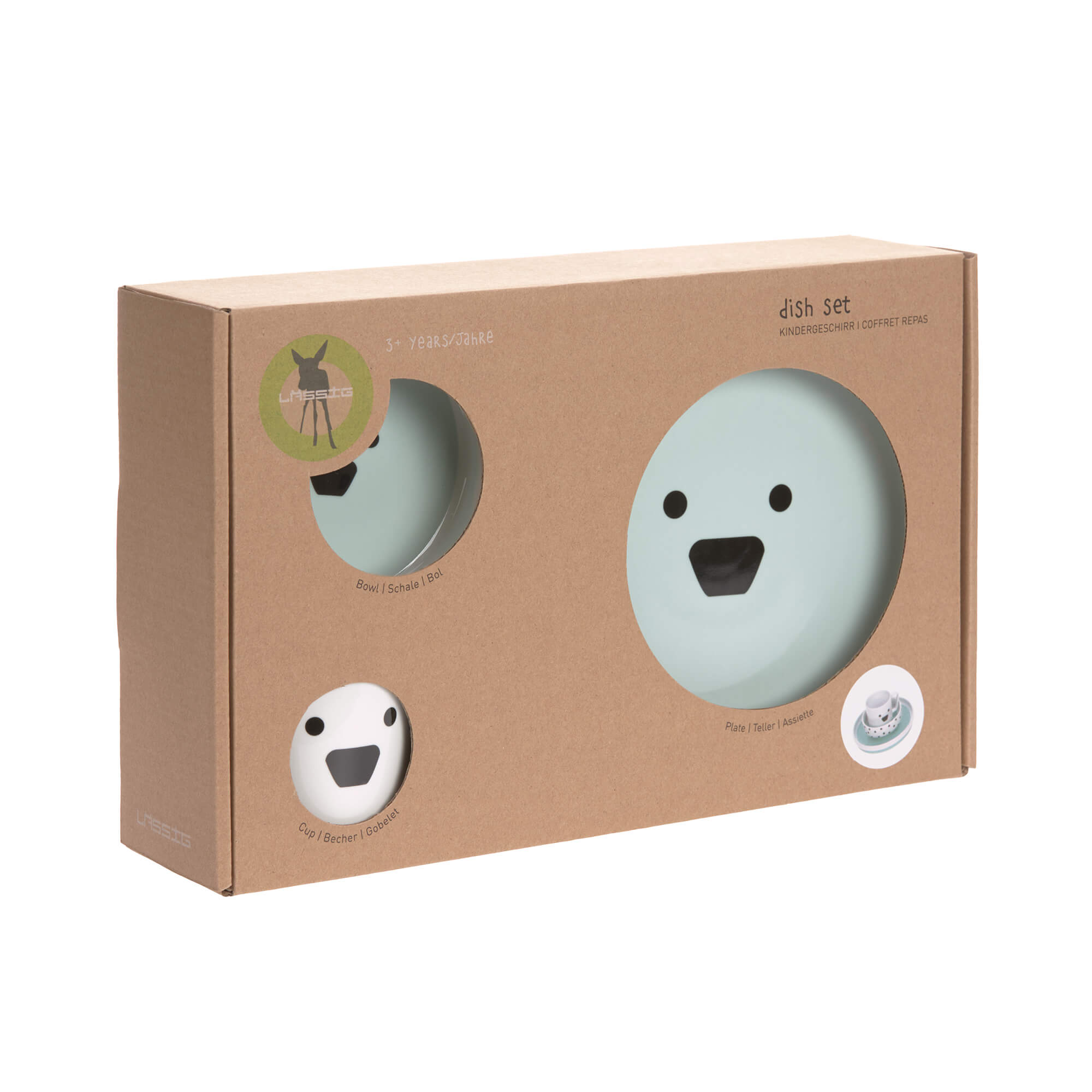Lässig Kindergeschirr-Set Porzellan Little Chums Dog