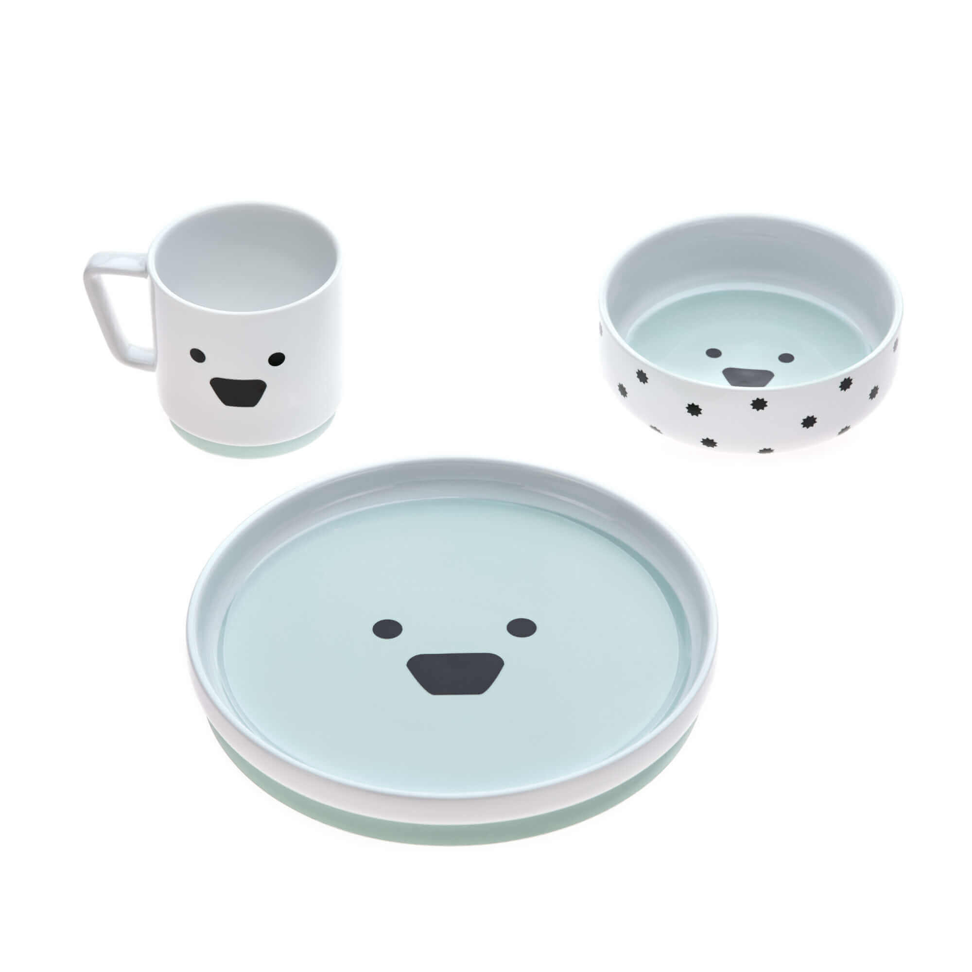 Lässig Kindergeschirr-Set Porzellan Little Chums Dog