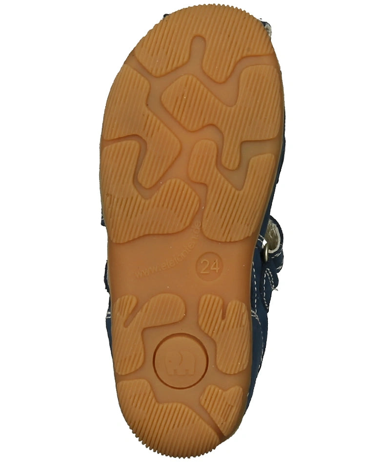 Elefanten Lauflern-Sandalen TERRA TOMMY mit Zehenschutz in marine