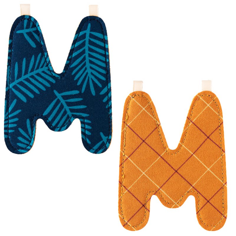 Lilliputiens Stoffbuchstaben