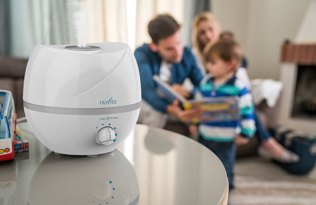 Nuvita Ultraschall Luftbefeuchter ARIASANA 2 1823 mit Kaltvernebelung und Silberionen-Technologie