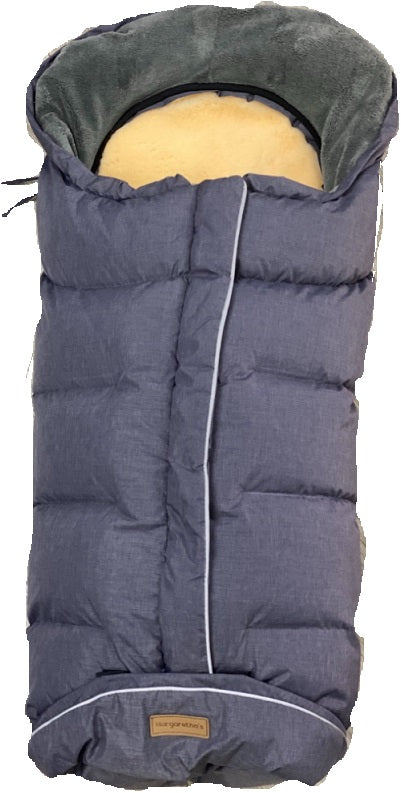 Margarethas Fusssack Matvej blue melange / petrol