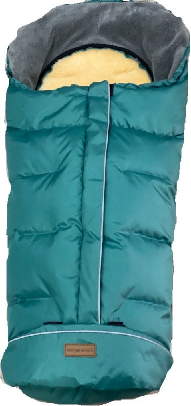 Margarethas Fusssack Matvej blue melange / petrol