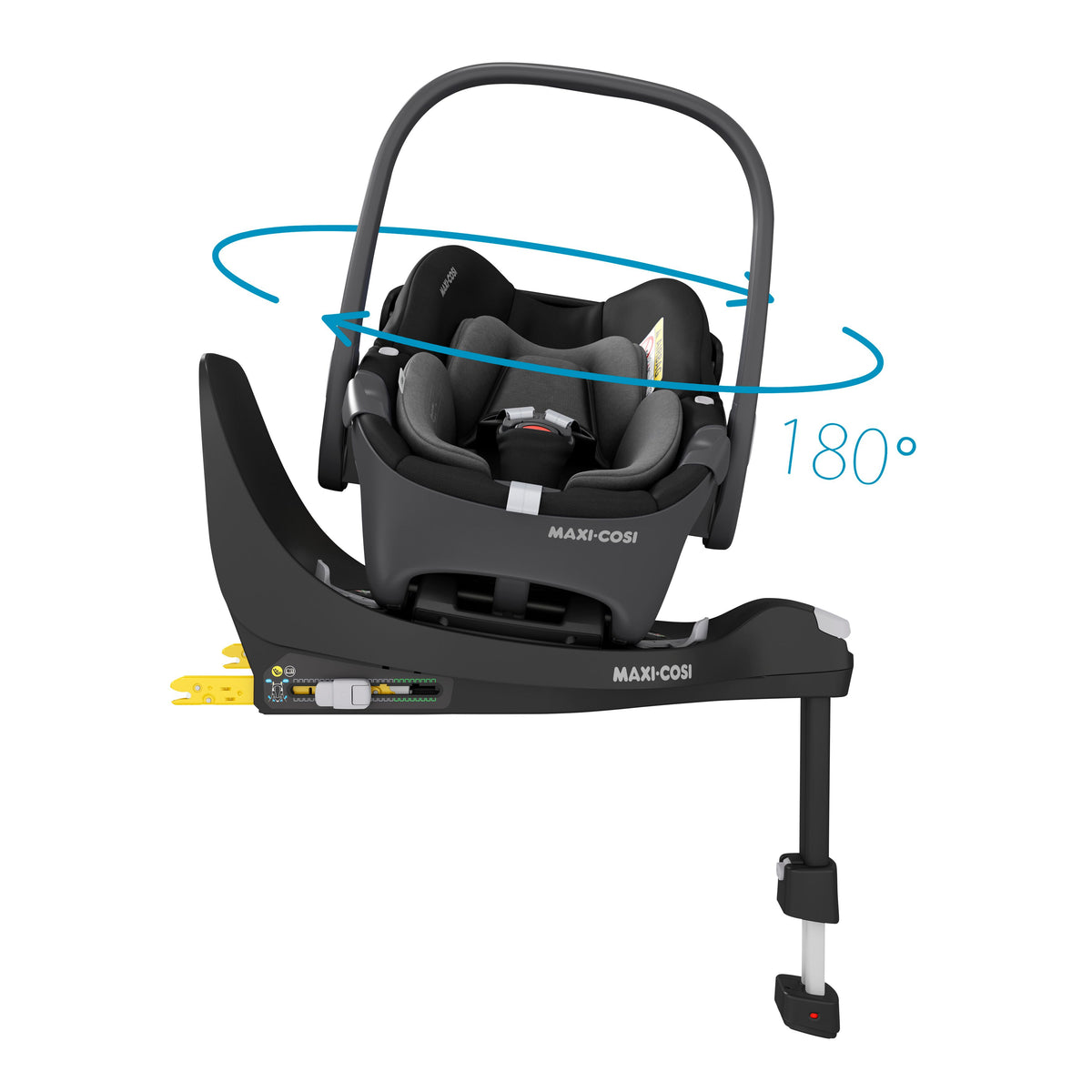 Maxi Cosi Pebble 360 Babyschale Essential Black