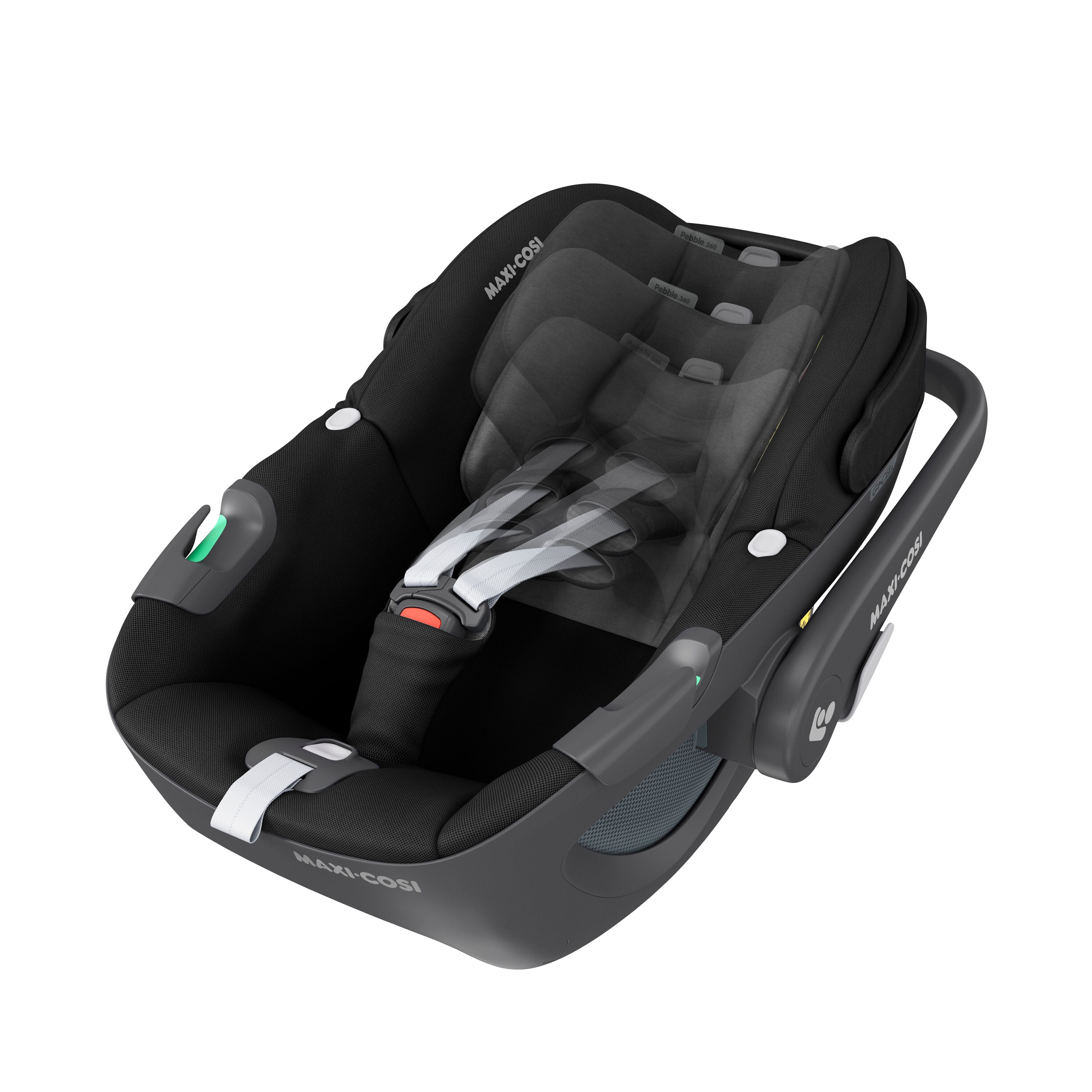 Maxi Cosi Pebble 360 Babyschale Essential Black