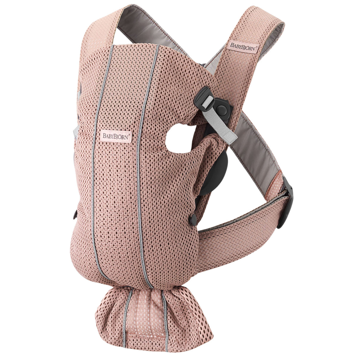 BabyBjörn Tragesitz Mini Mesh altrosa