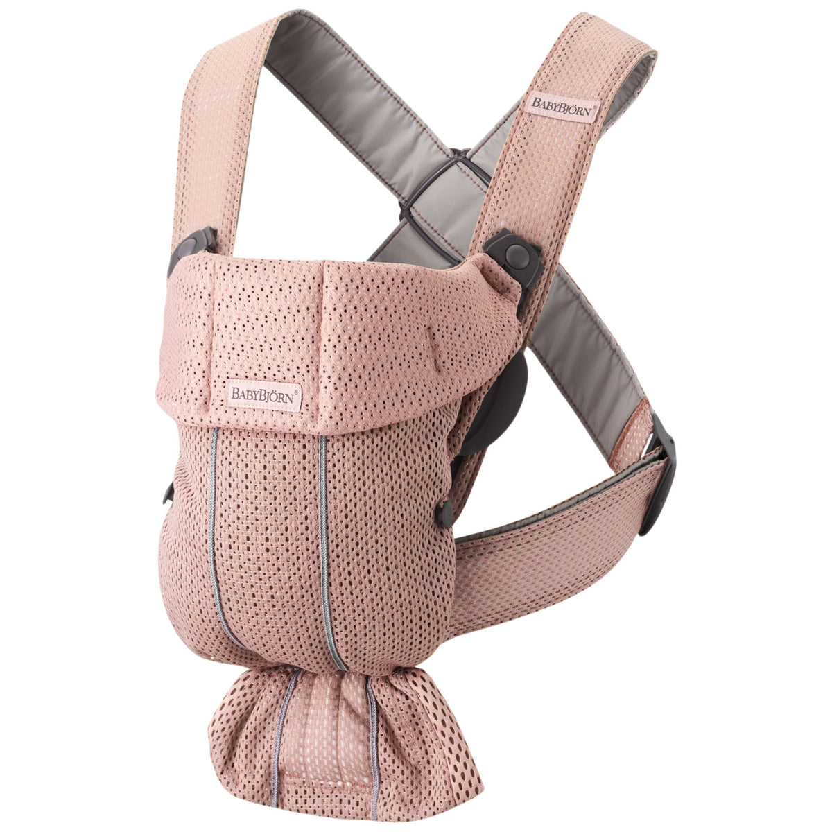 BabyBjörn Tragesitz Mini Mesh altrosa