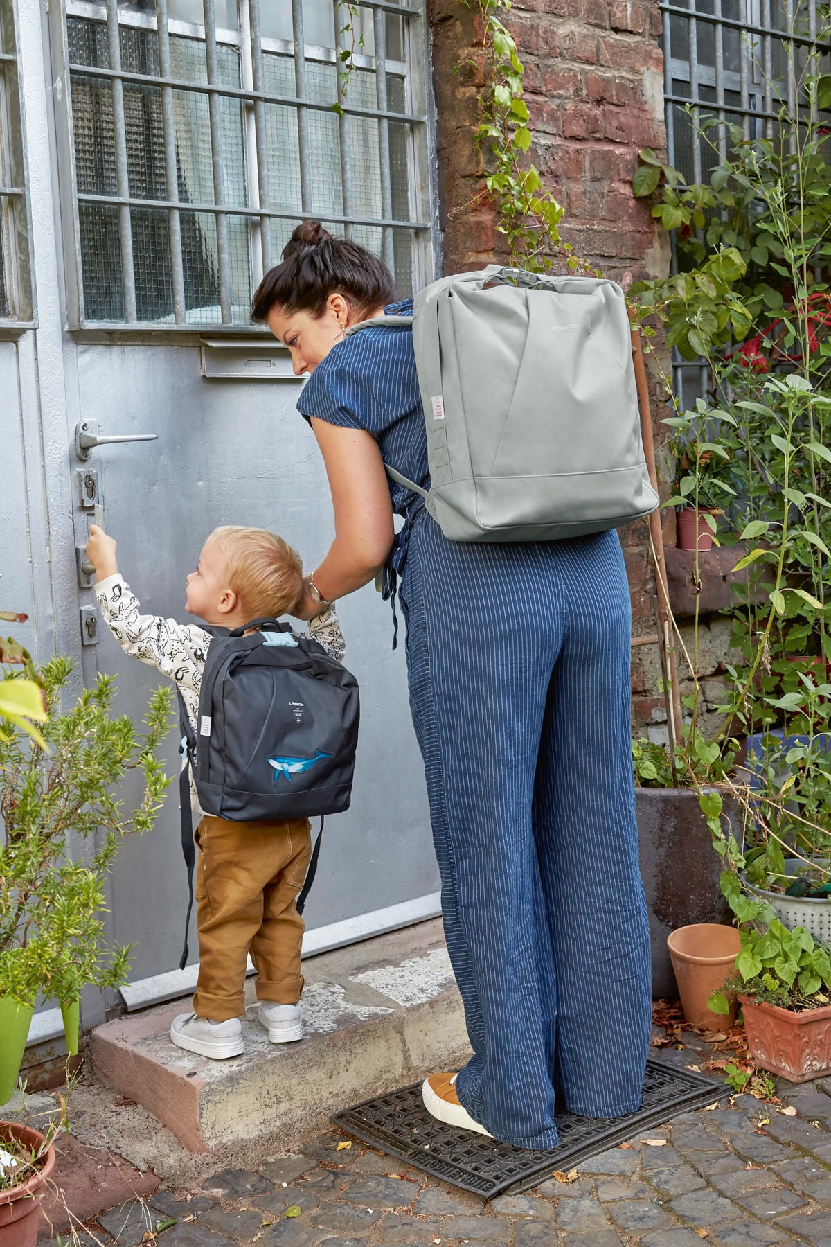 Lässig Kindergartenrucksack - Mini Backpack Ocean navy