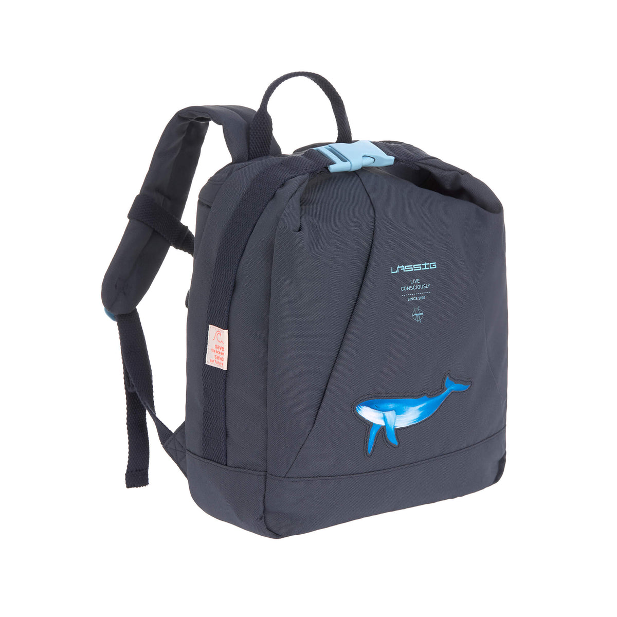 Lässig Kindergartenrucksack - Mini Backpack Ocean navy