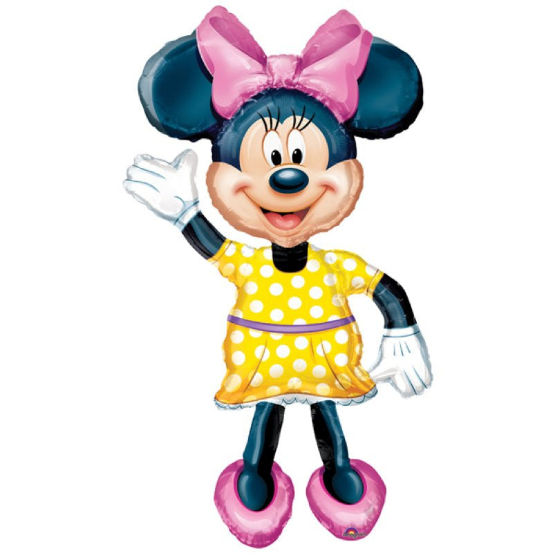 Folienballon Minnie Mouse laufend 134cm