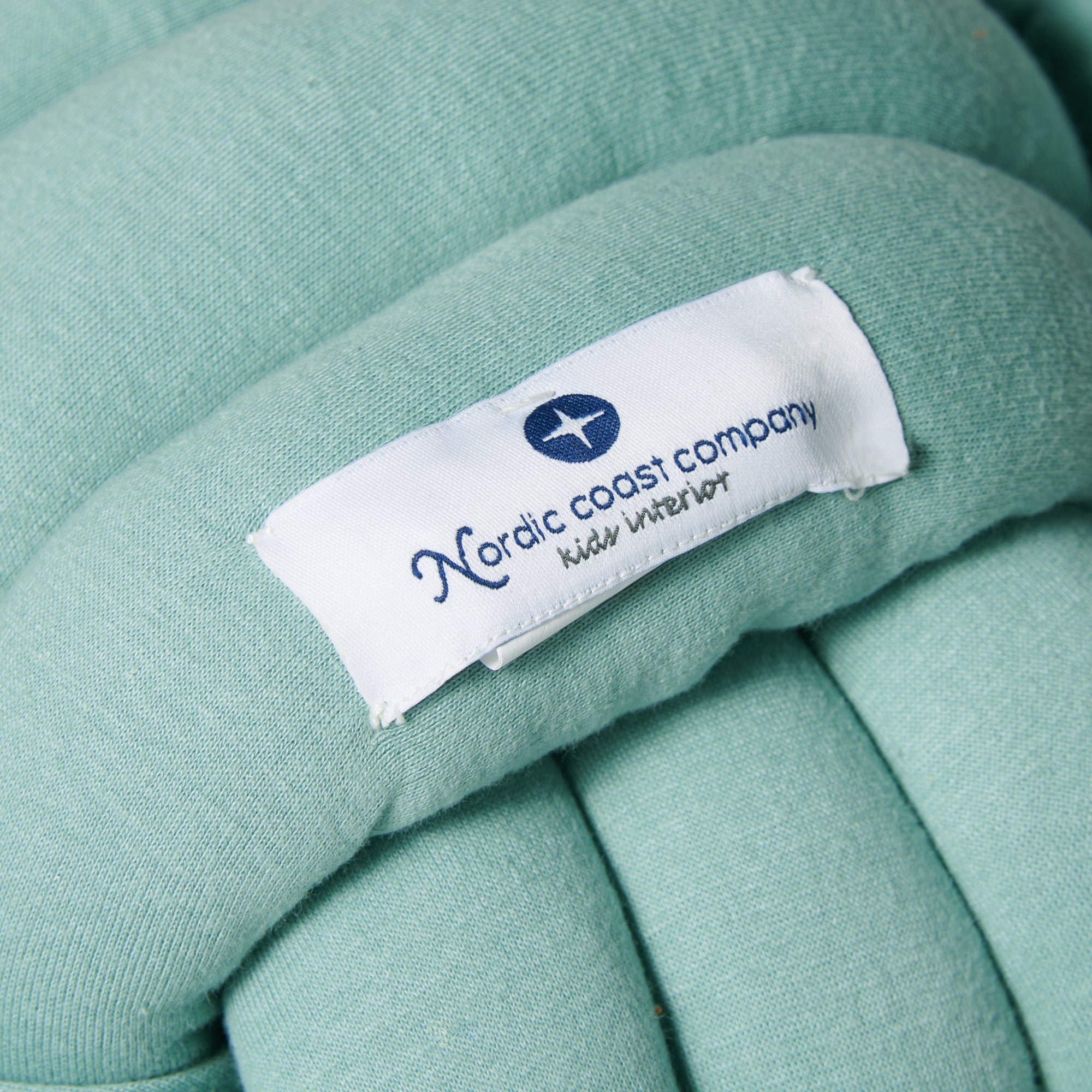 Nordic coast Knotenkissen Jersey mint