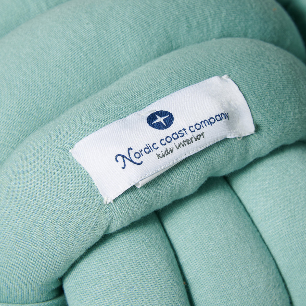 Nordic coast Knotenkissen Jersey mint