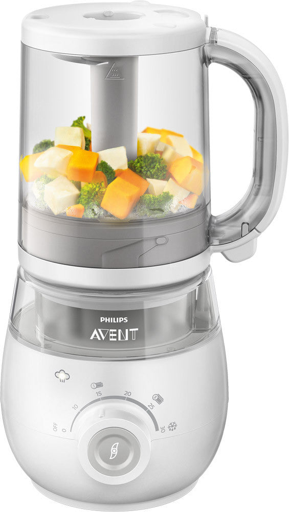 Philips Avent Kombinierter Dampfgarer & Mixer 4-in-1