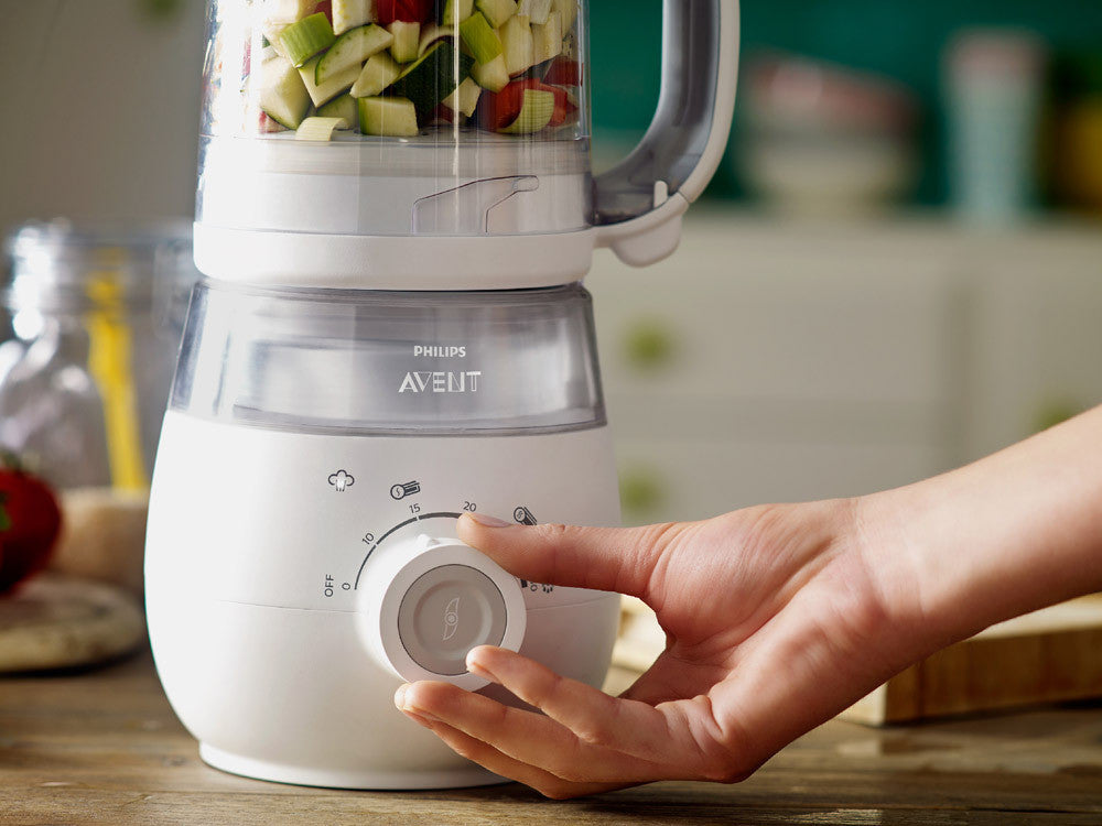 Philips Avent Kombinierter Dampfgarer & Mixer 4-in-1