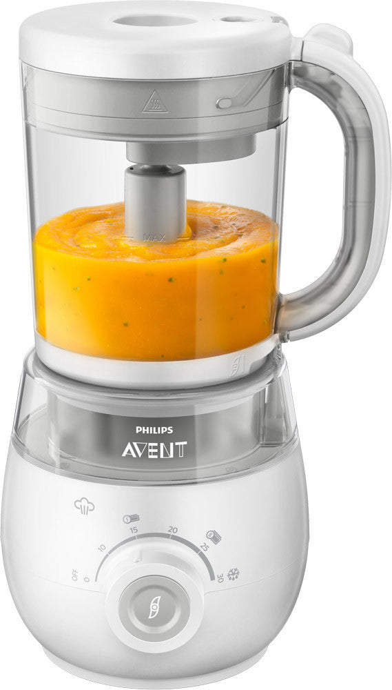 Philips Avent Kombinierter Dampfgarer & Mixer 4-in-1