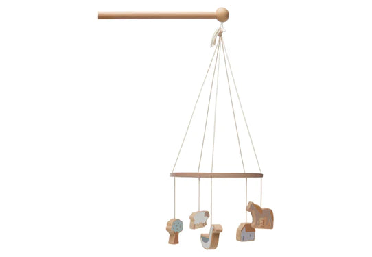 Jollein Baby-Mobile aus Holz Farm