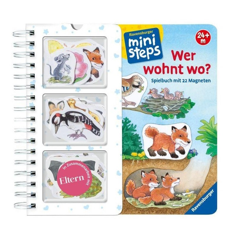 Ravensburger Mini Steps Wer wohnt wo?