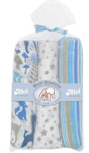 Alvi Mull-Windel 3er Pack