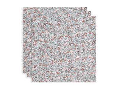 Jollein Spucktuch Hydrophil 70x70cm - Bloom - 3 Stück