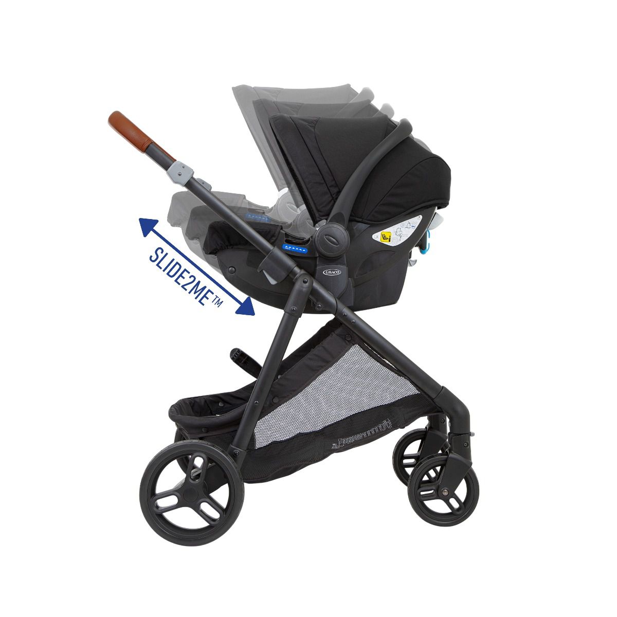 Graco Near2me Kinderwagen mit Babywanne