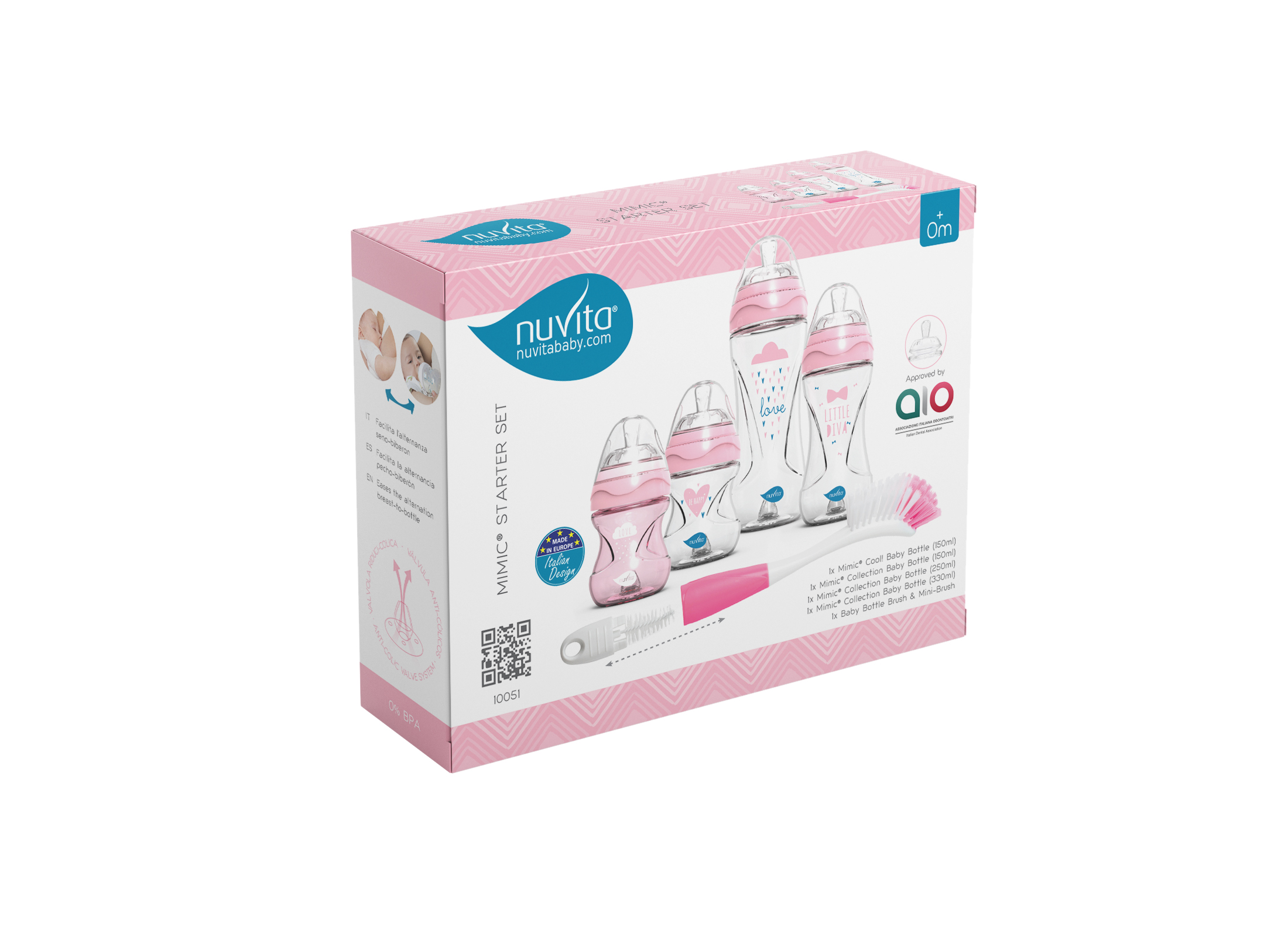 Nuvita Babyflaschen Starter-Set
