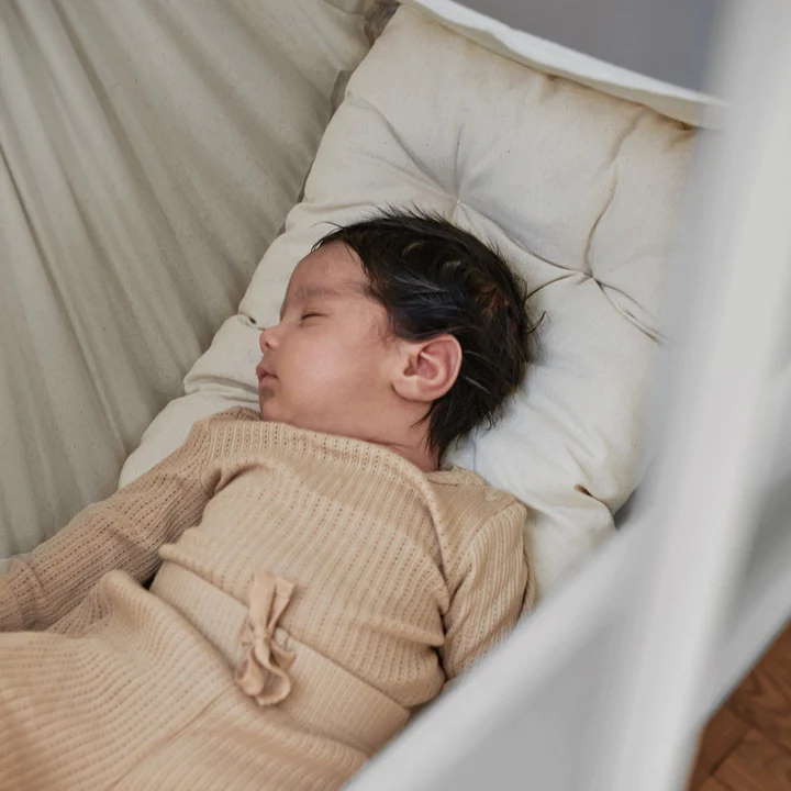 Moonboon Federwiegen-Set mit Gestell - Nature