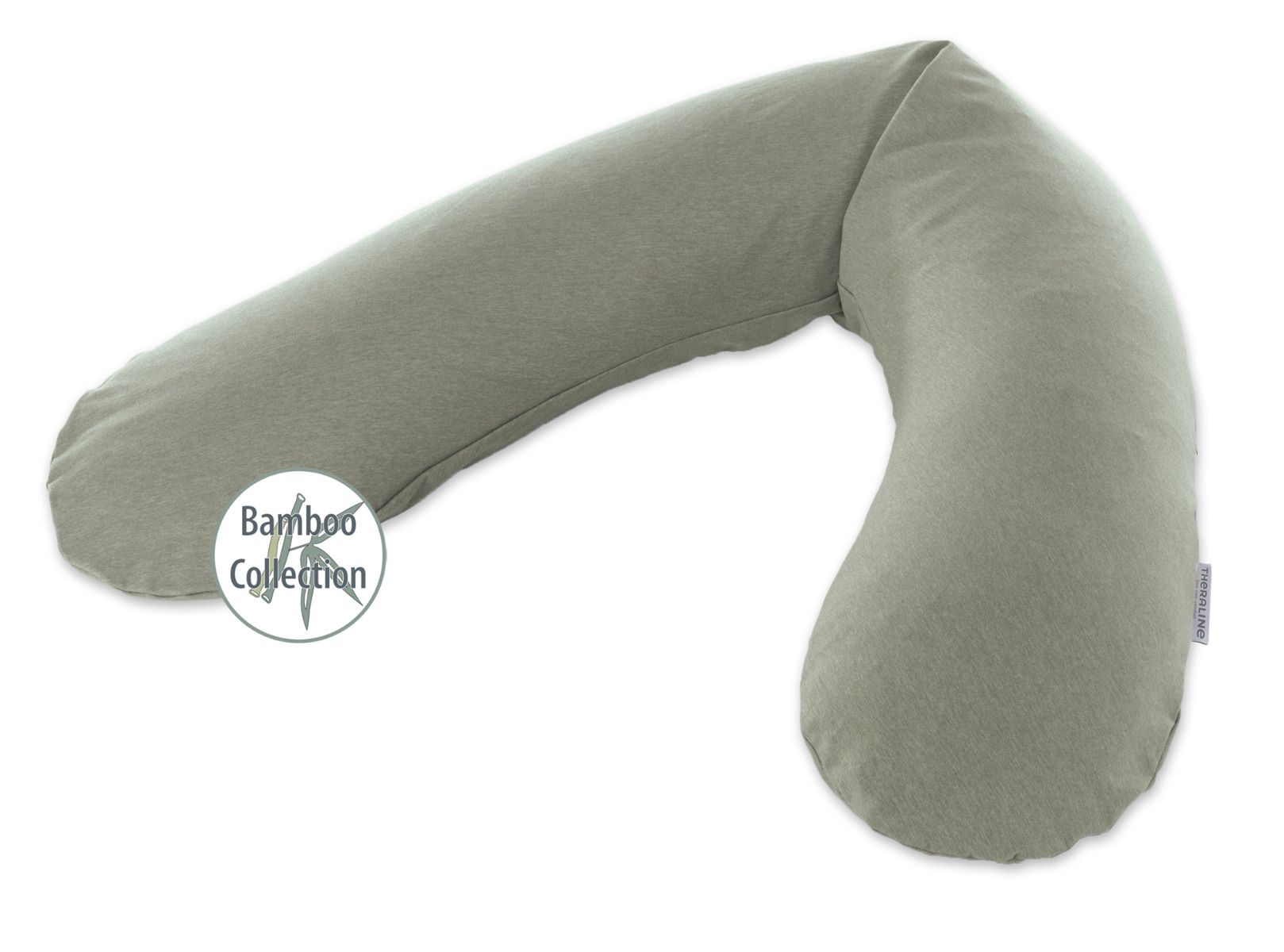 Theraline Stillkissen Das Original Theraline inkl. Dessin 157 "Melange grün-grau" Bamboo Collection