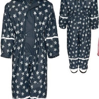 Playshoes Overall Sterne mit Fleecefutter