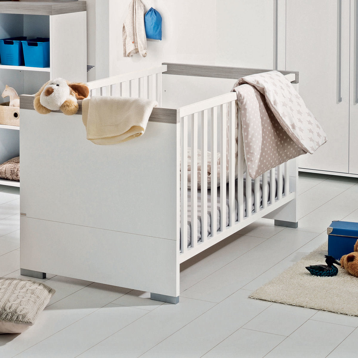PAIDI KIRA Kinderzimmer 2-teilig inkl. Wickelaufsatz