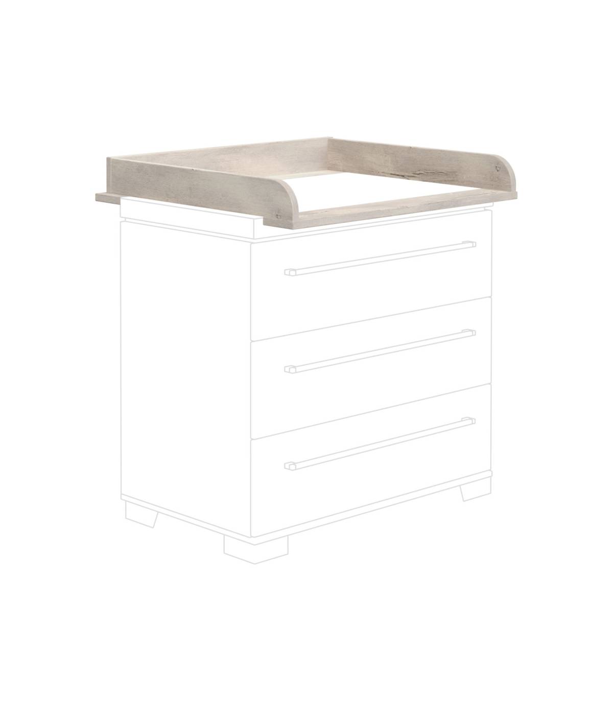 PAIDI KIRA Wickelkommode schmal