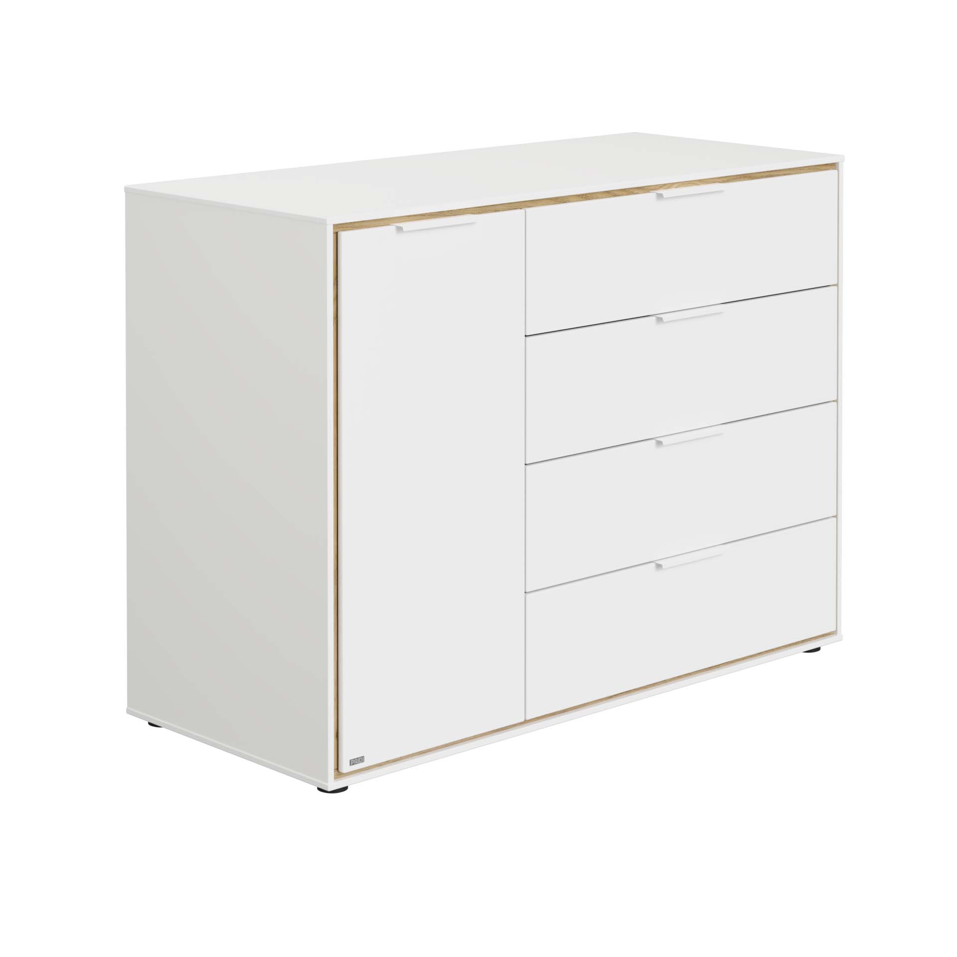 PAIDI LIEVEN Kinderzimmer 3-teilig mit Wickelansatz, Schrank 4T