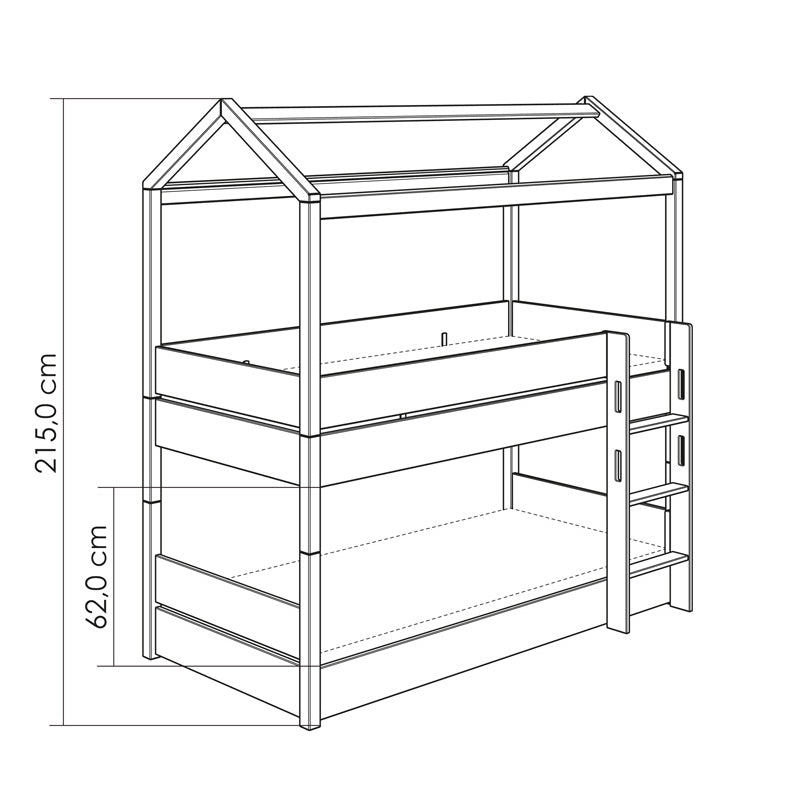 Paidi Tiny House Etagenbett