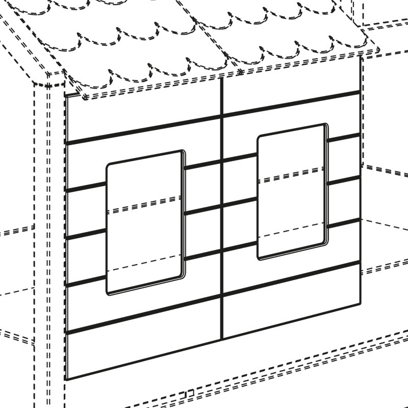 Paidi Tiny House Fensterpaneele