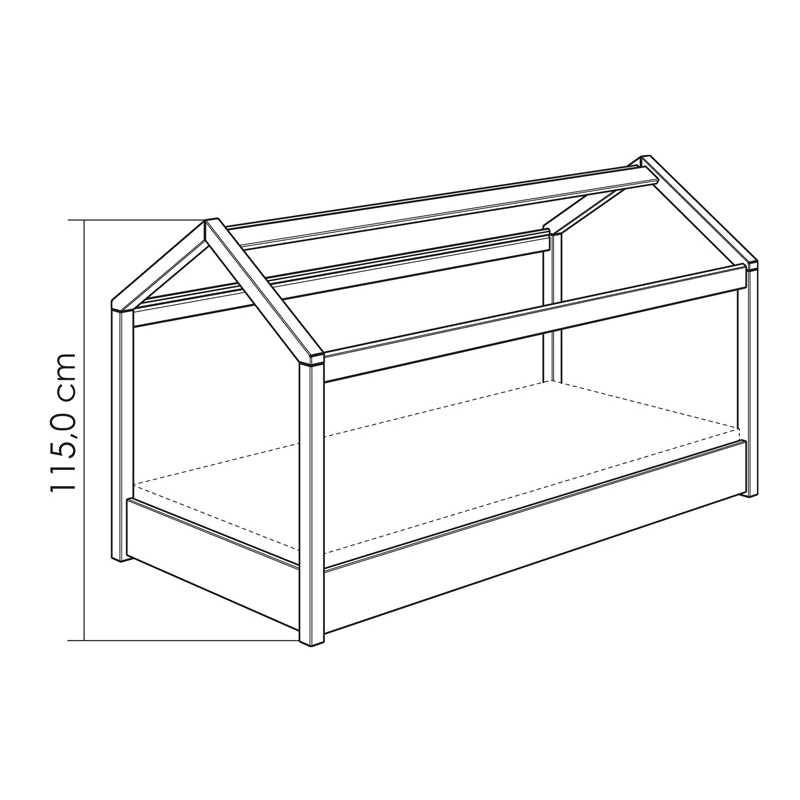 Paidi Tiny House Kuschelbett