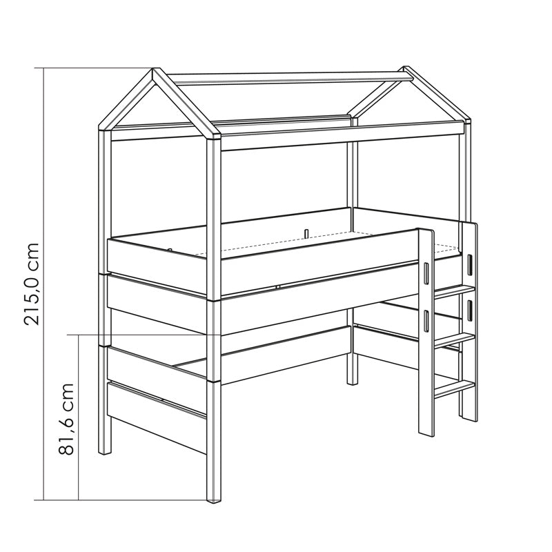 Paidi Tiny House Spielbett