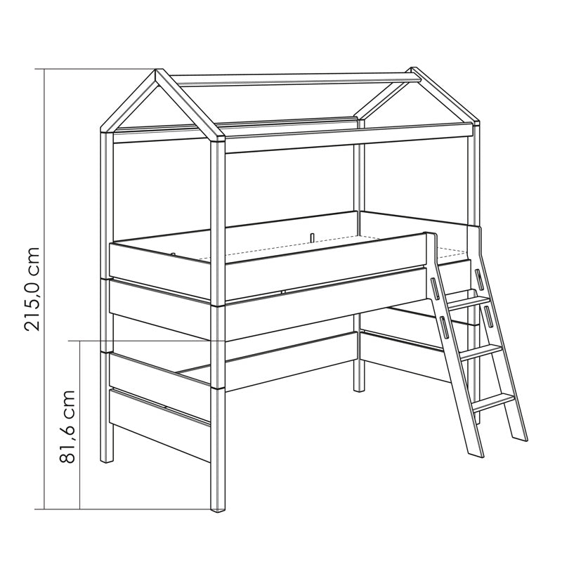 Paidi Tiny House Spielbett