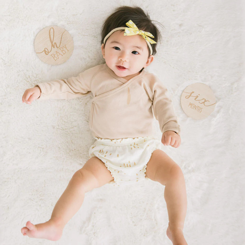 Pearhead Holzkarten der Schwangerschaft und erstes Babyjahr