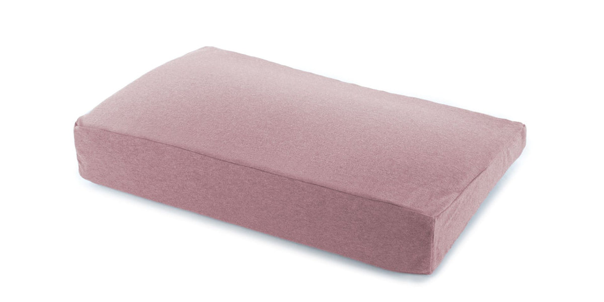 Theraline Bezug für Kinderkopfkissen Dessin 155 &quot;Melange rosenholz&quot; Bamboo Collection
