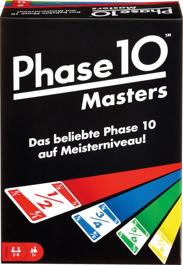 Mattel Phase 10 Plus Masters Kartenspiel