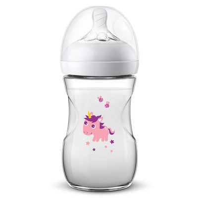 Philips Avent Natural Flasche 260ml, Einhorn