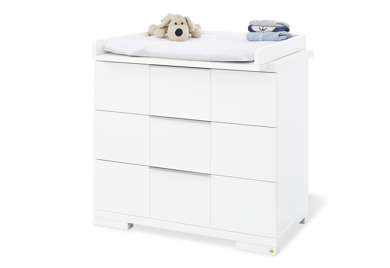 Pinolino Wickelkommode inkl. Wickelaufsatz Polar