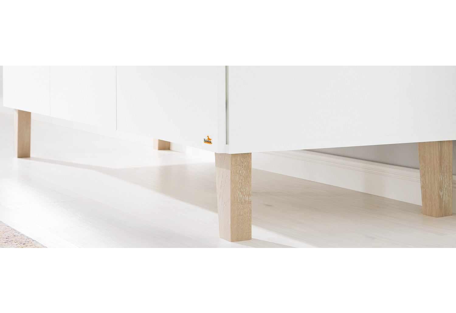 Pinolino Wickelkommode extrabreit inkl. Wickelaufsatz Lumi