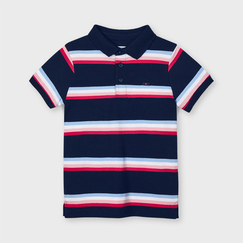Mayoral kurzarm Poloshirt Streifen
