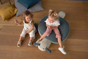 Lässig Sitzkissen L - Pouf, Garden Explorer Snail Blue