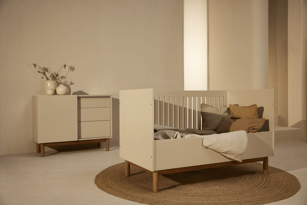 Quax Mood Kinderbett 70 x 140 cm clay
