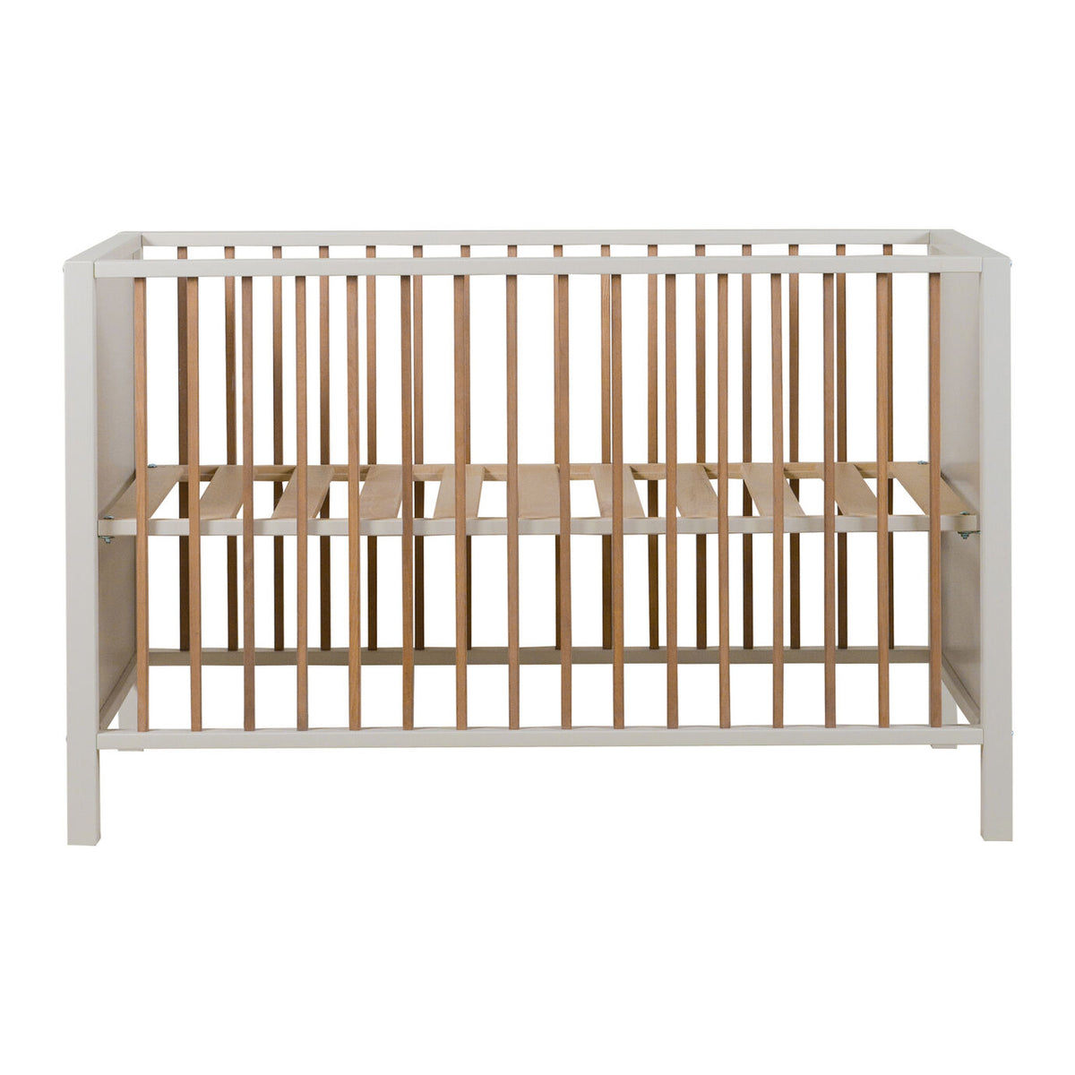 Quax Nordic Kinderbett 60 x 120 cm clay &amp; naturel