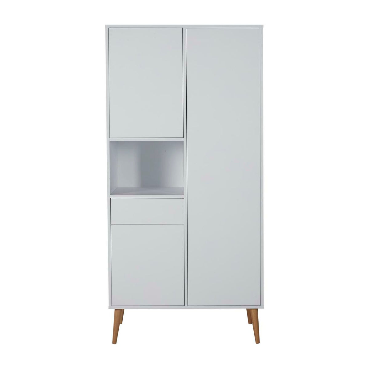 Quax Cocoon Kleiderschrank 3-türig ice white