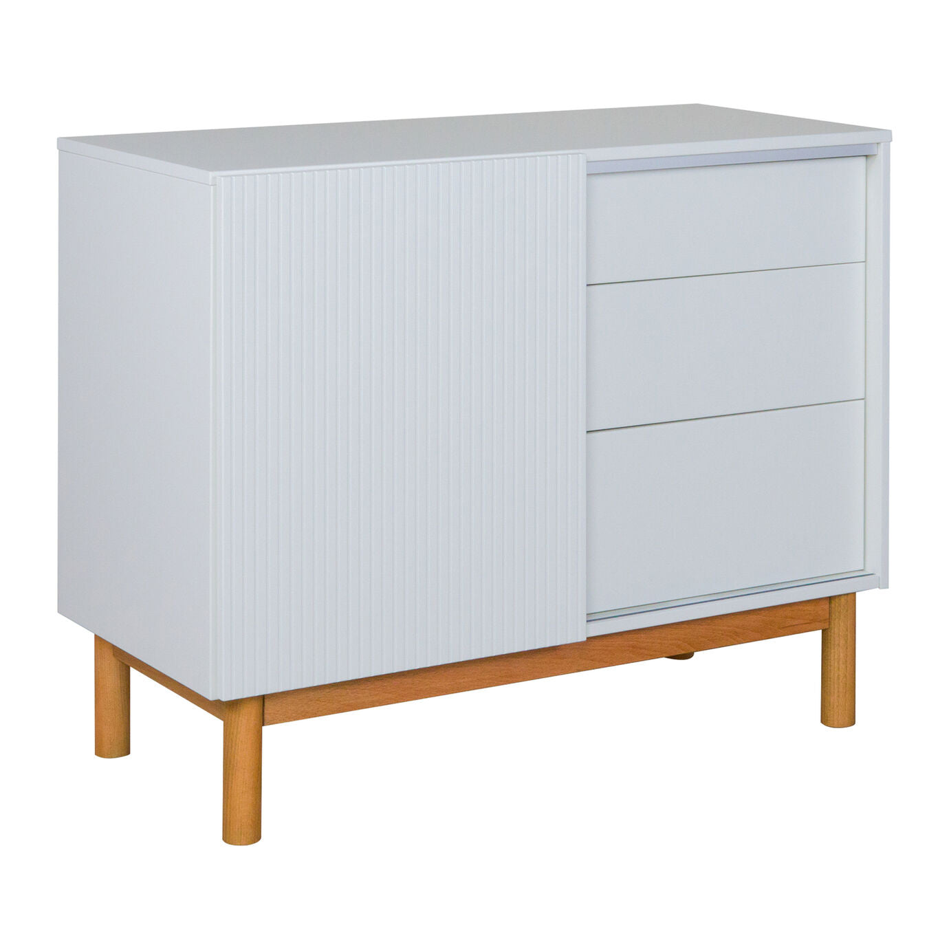 Quax Mood Kinderzimmer 3-teilig inkl. Wickelaufsatz white *SALE*